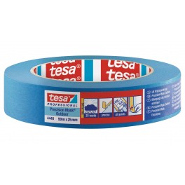 TESA 4440 PRECISION MASK, 50 mt x 25 mm, Nastro in carta per mascheratura, per esterni. Tesa Professional